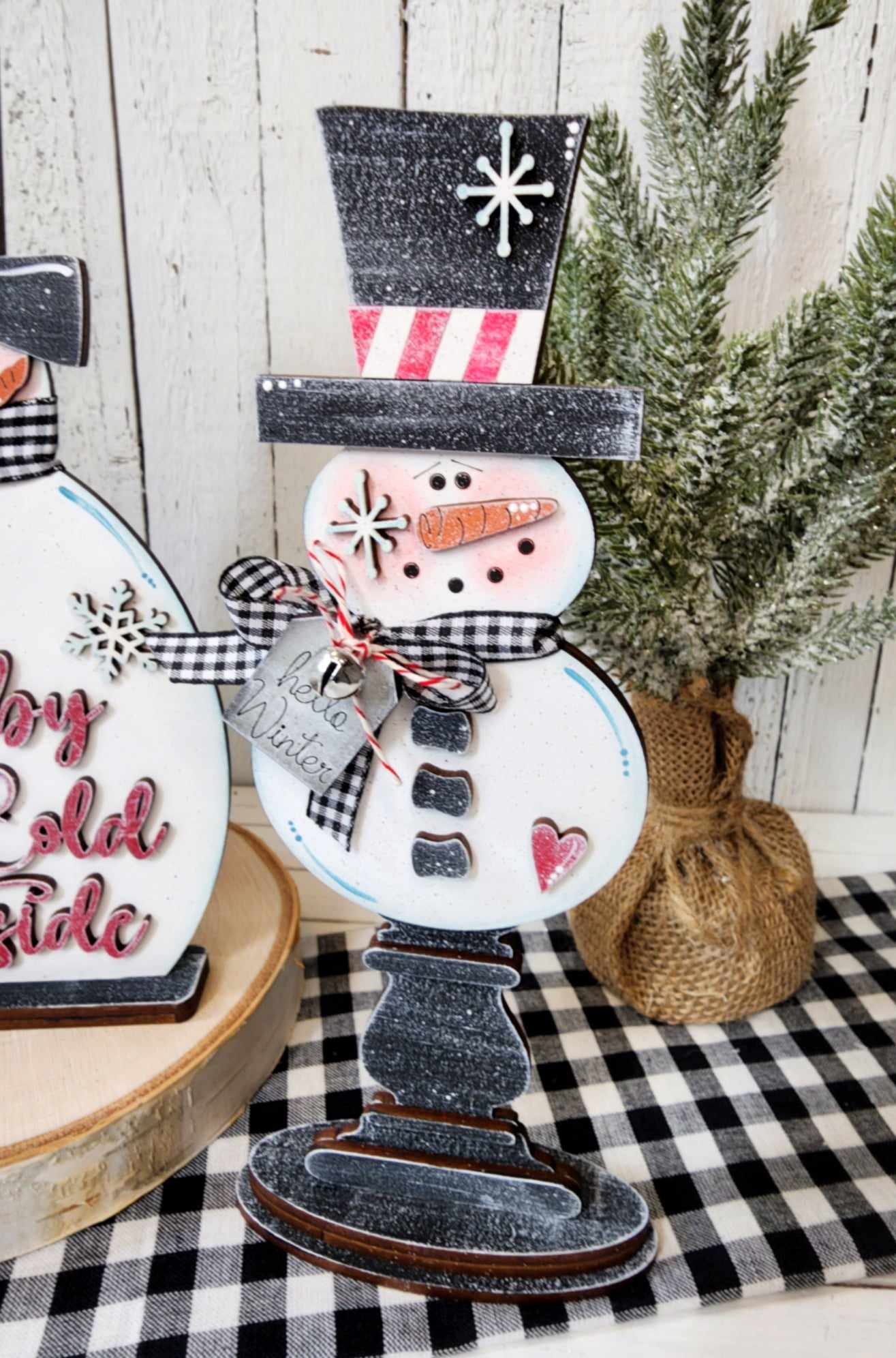 DIY Snowman Family Kit