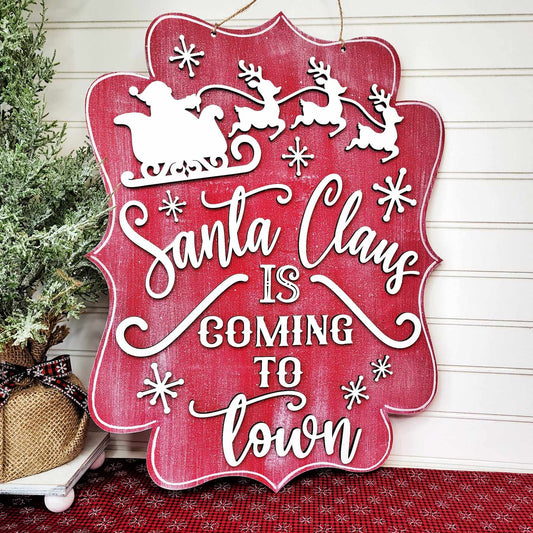 DIY Santa Claus is Coming to Town Kit