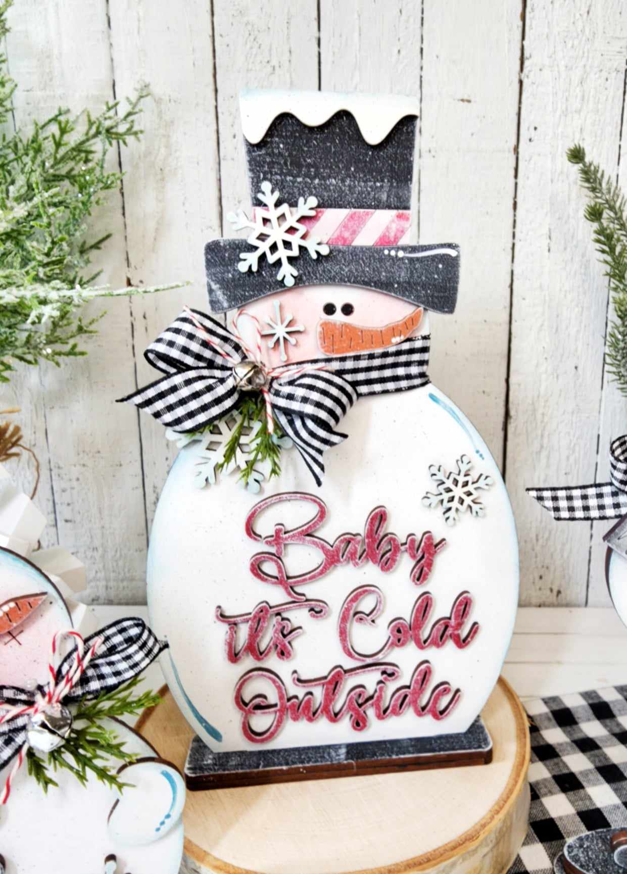 DIY Snowman Family Kit